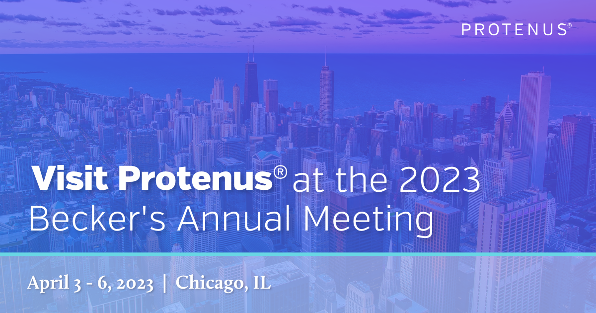 Visit Protenus at the 2023 Becker's Annual Meeting